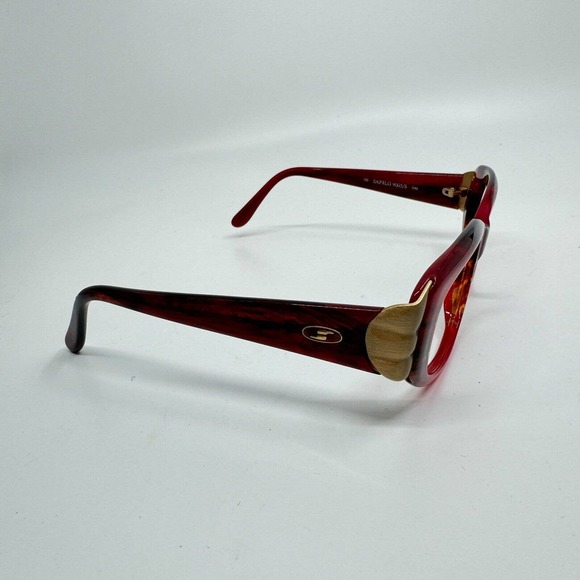 Safilo 9005/s Eyeglasses sunglasses Frames Red gold Vintage Rare‎ H9435 main image 6